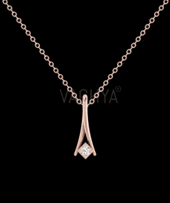 Ethareal Embers Diamond Pendant