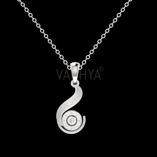 Lozenge Diamond Pendant - Image 3