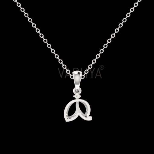 Edgy Twin Diamond Pendant - Image 5
