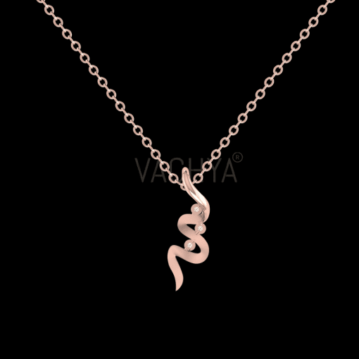 Snake Pearl Diamond Pendant - Image 3