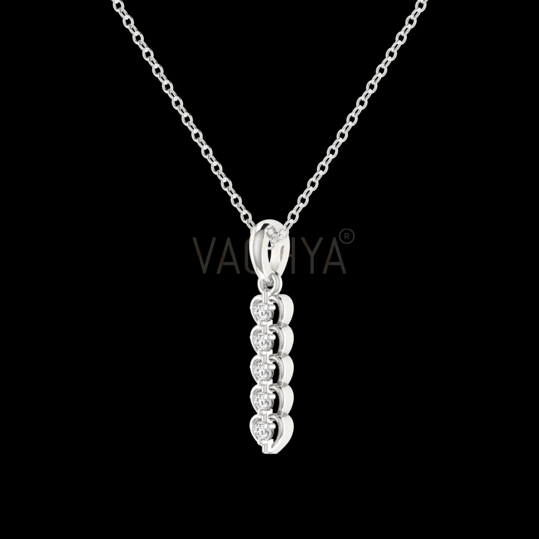Pre Owned Diamond Pendant - Image 4