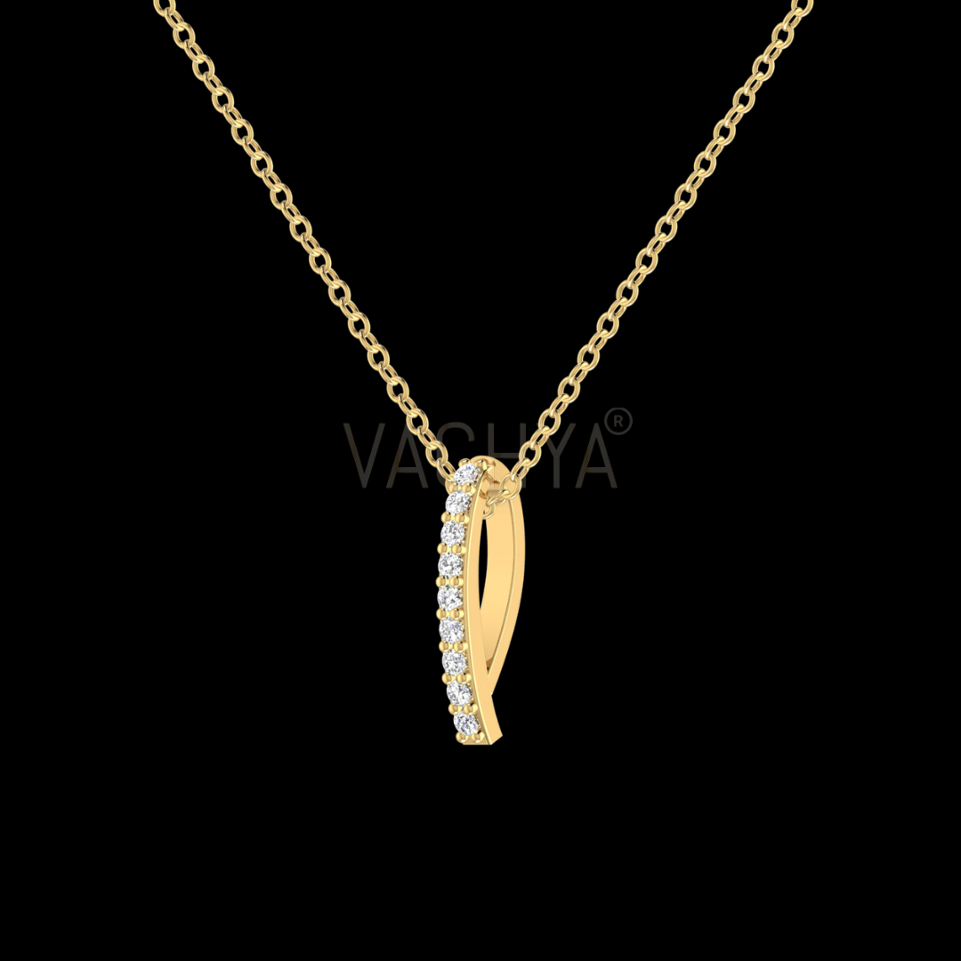 Odette Diamond Pendant - Image 4