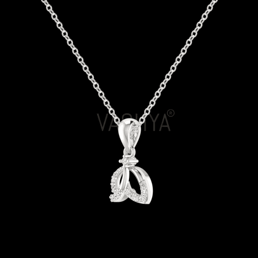 Edgy Twin Diamond Pendant - Image 6
