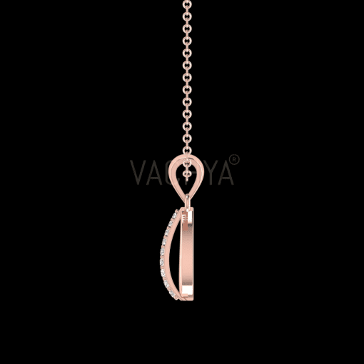 Ceylon Sapphire Diamond Pendant - Image 5