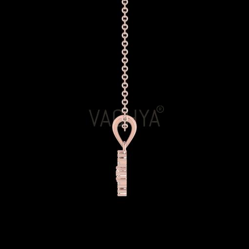 Akanksha Bow Diamond Pendant - Image 5