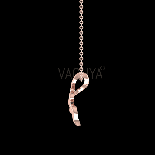Snake Pearl Diamond Pendant - Image 5