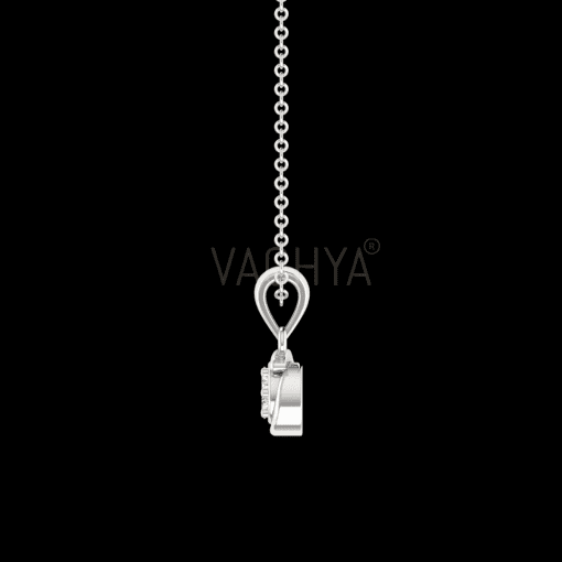 Swirling Diamond Pendant - Image 5
