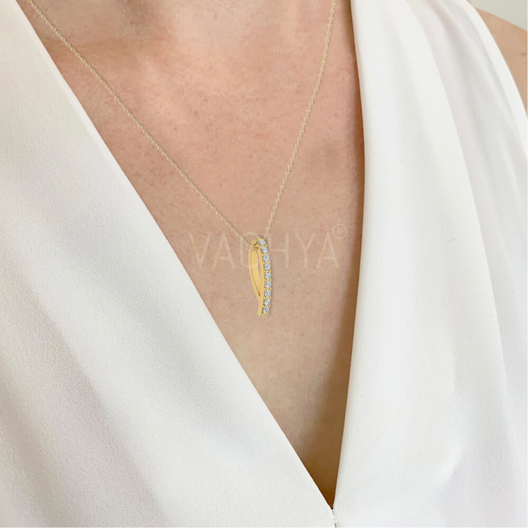 Odette Diamond Pendant - Image 6