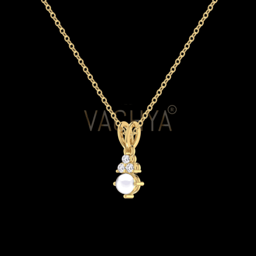 Selenite Diamond Pendant - Image 3