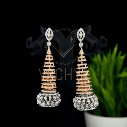 Unique Sasvati Diamond Earrings