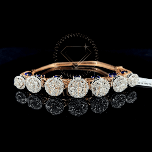 Unique Emerald Diamond Bracelet
