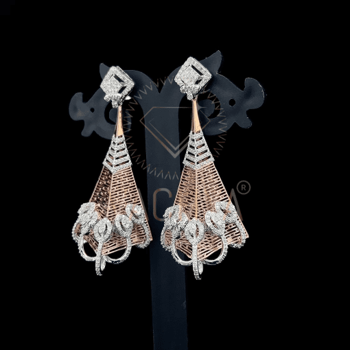 Katyayani Diamond Earrings - Image 3