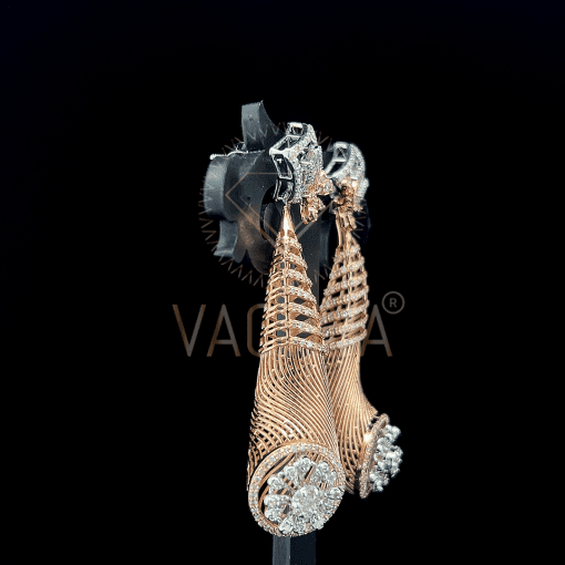 Unique Janaki Diamond Earrings - Image 2