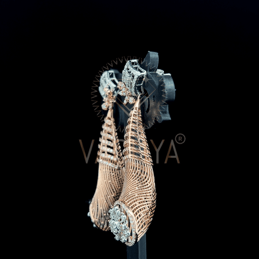 Unique Janaki Diamond Earrings - Image 4