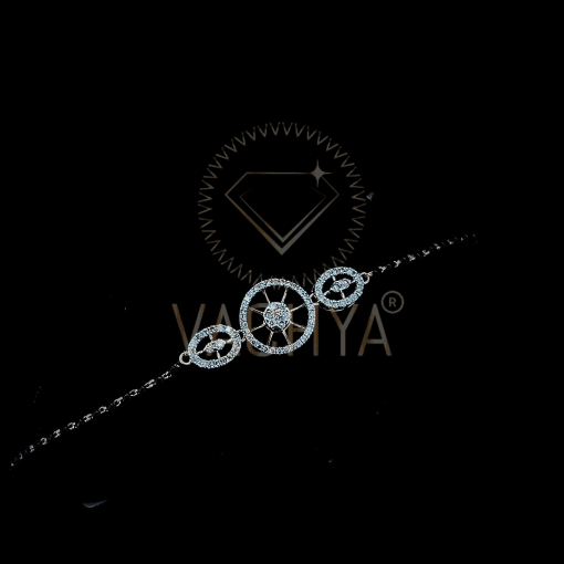 Bhavya Mangle sutra Diamond Bracelet - Image 5