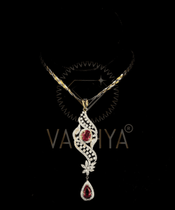 Vaisnavi Diamond Pendant Set