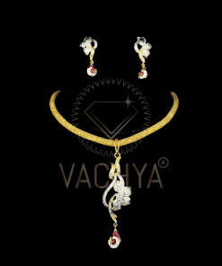 Soleil Diamond Pendant Set