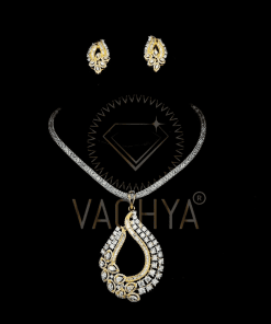 Alternative view of Abrielle Diamond Pendant Set