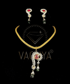 Alternative view of Elaina Diamond Pendant Set