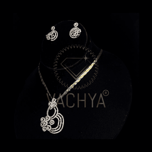 Trisha Diamond Pendant Set - Image 3