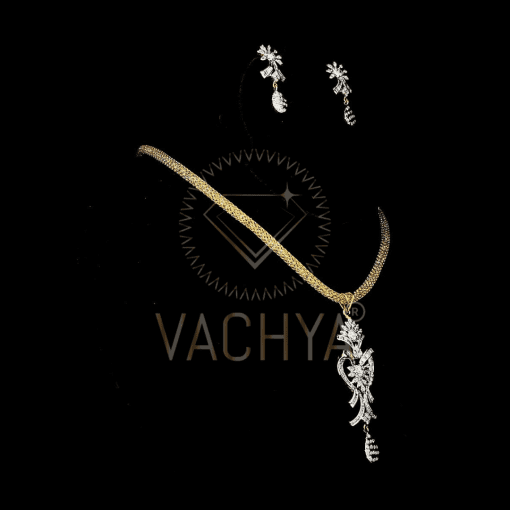 Meline Diamond Pendant Set - Image 3