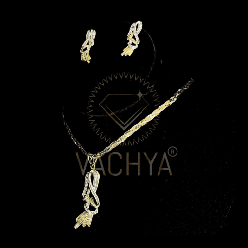 Michelle Diamond Pendant Set - Image 4