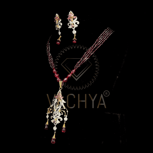 Joanne Diamond Pendant Set - Image 3