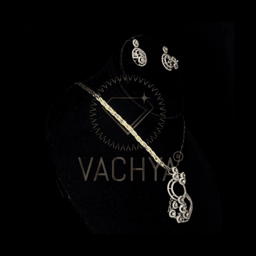 Trisha Diamond Pendant Set - Image 4