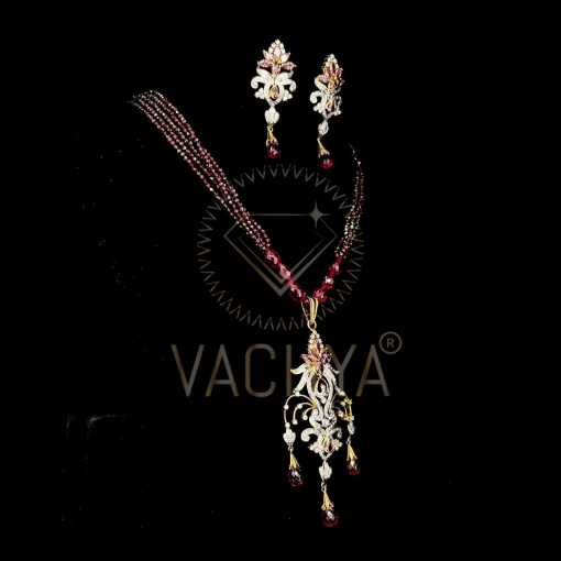 Joanne Diamond Pendant Set - Image 4