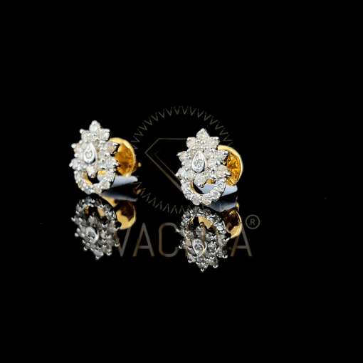 Easha Diamond Studs - Image 4