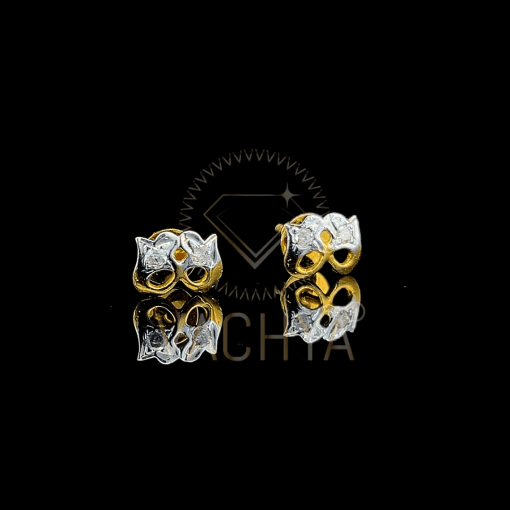 Charul Diamond Studs - Image 4
