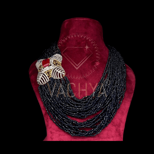 Achyut Diamond Pendant set - Image 5