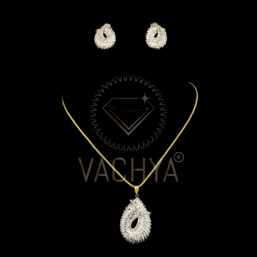 Odette Diamond Pendant Set - Image 5