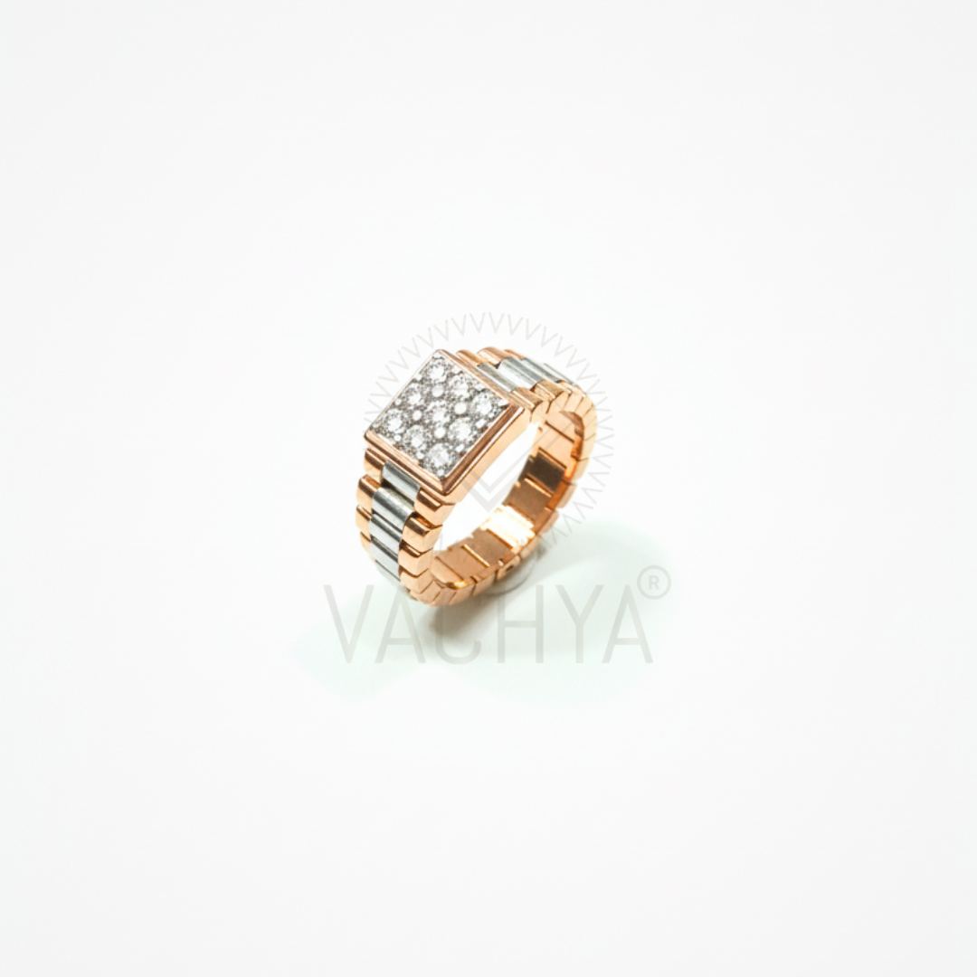Honey Cluster Diamond Ring