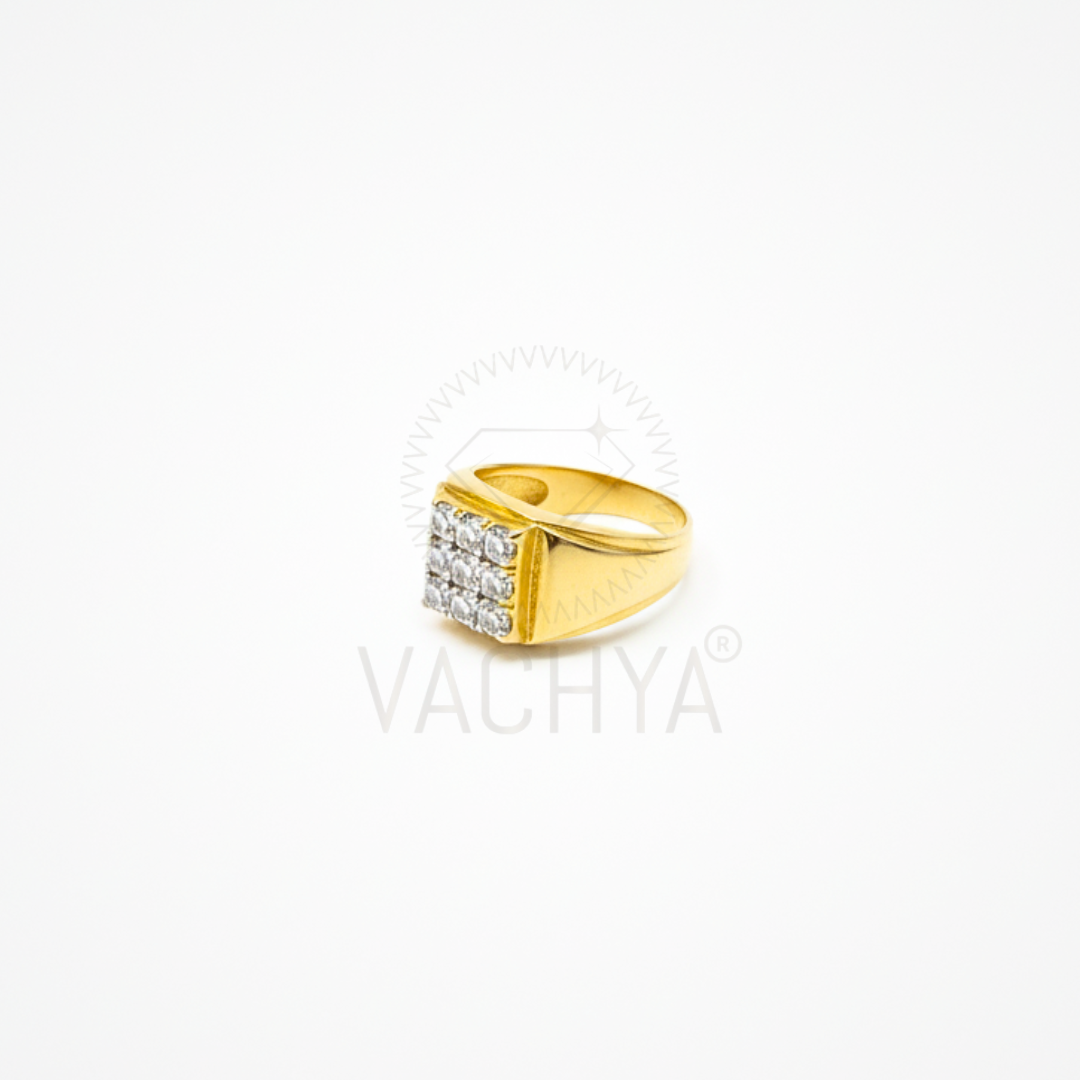 Grid Bold Diamond Ring - Image 2