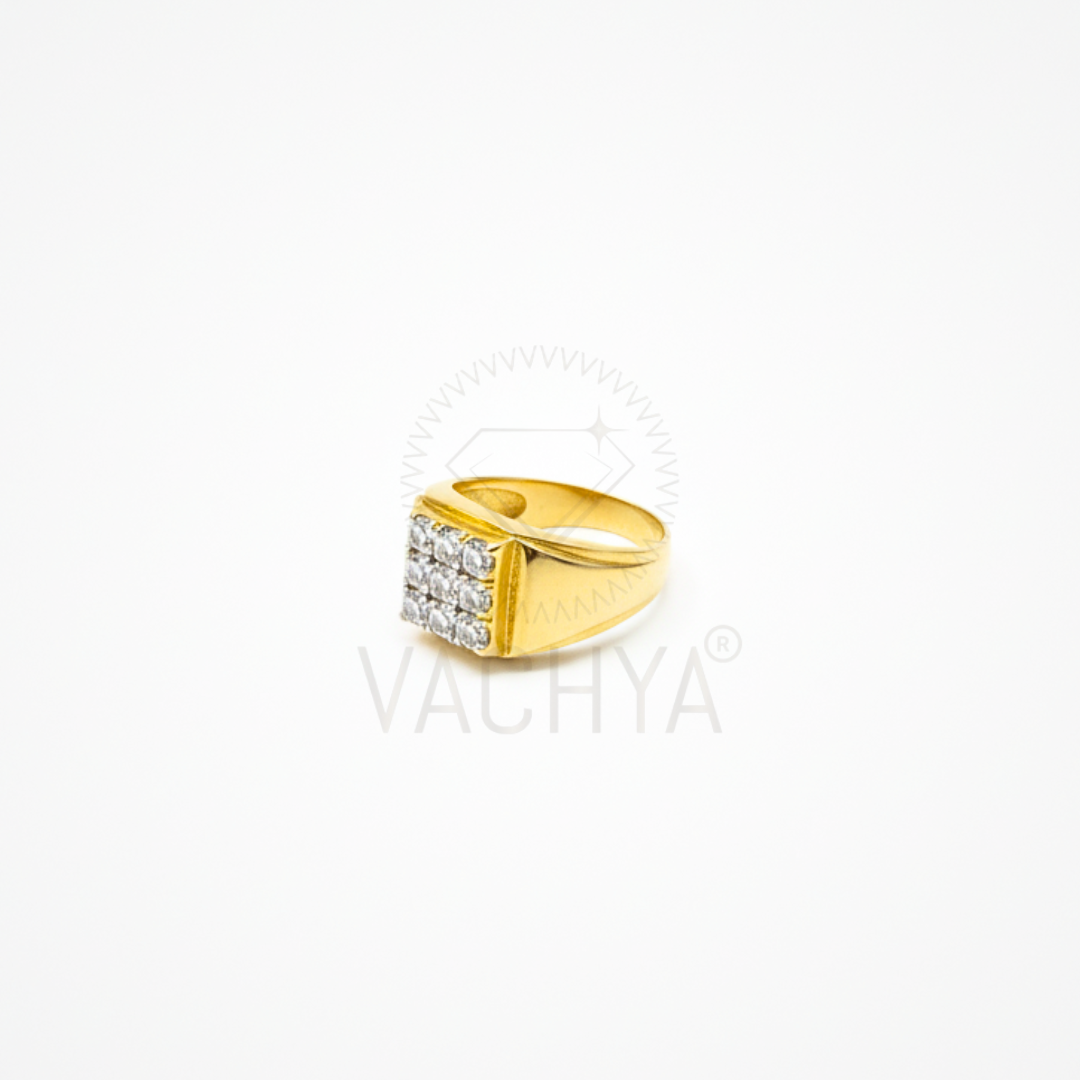 Grid Bold Diamond Ring - Image 4